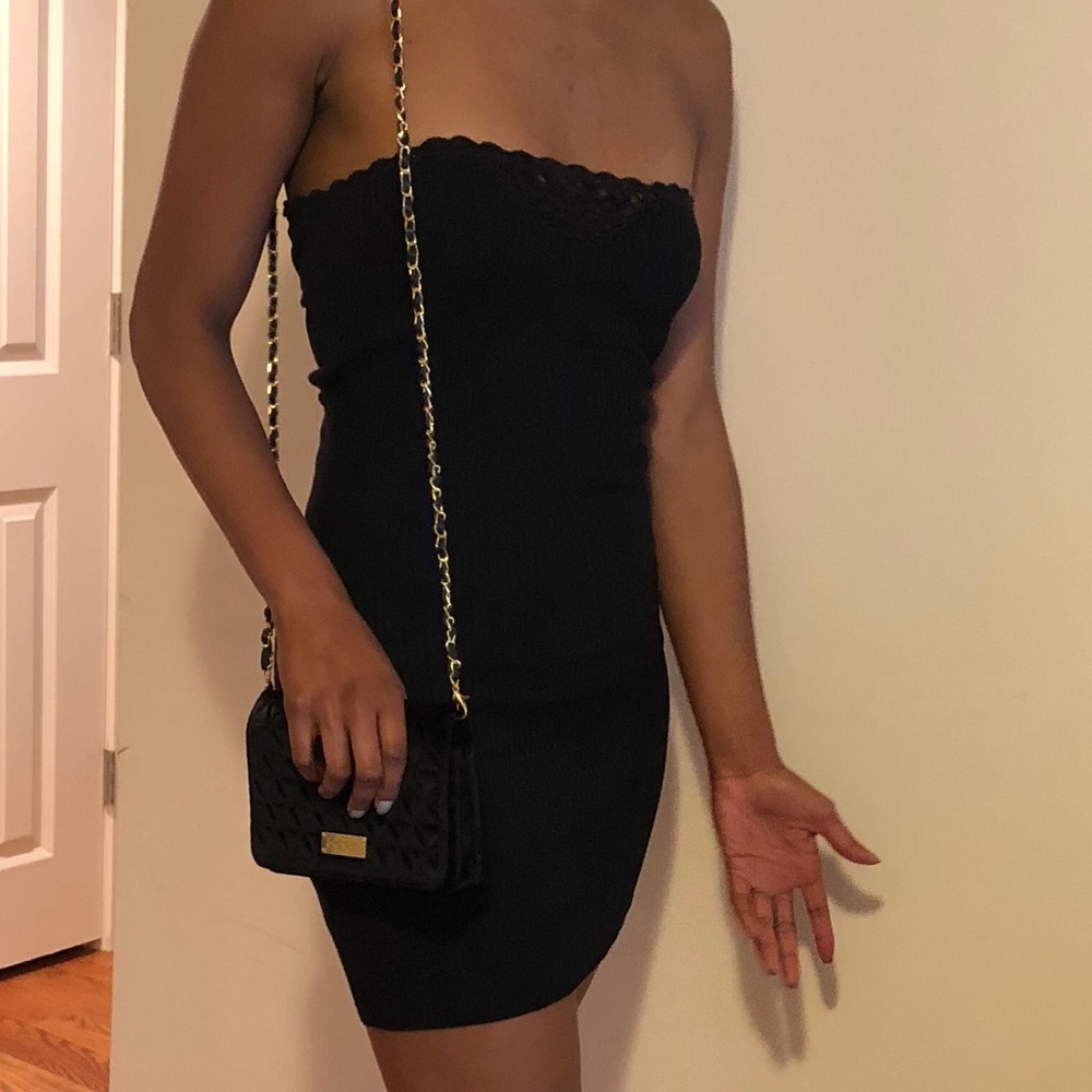 Guess strapless dress